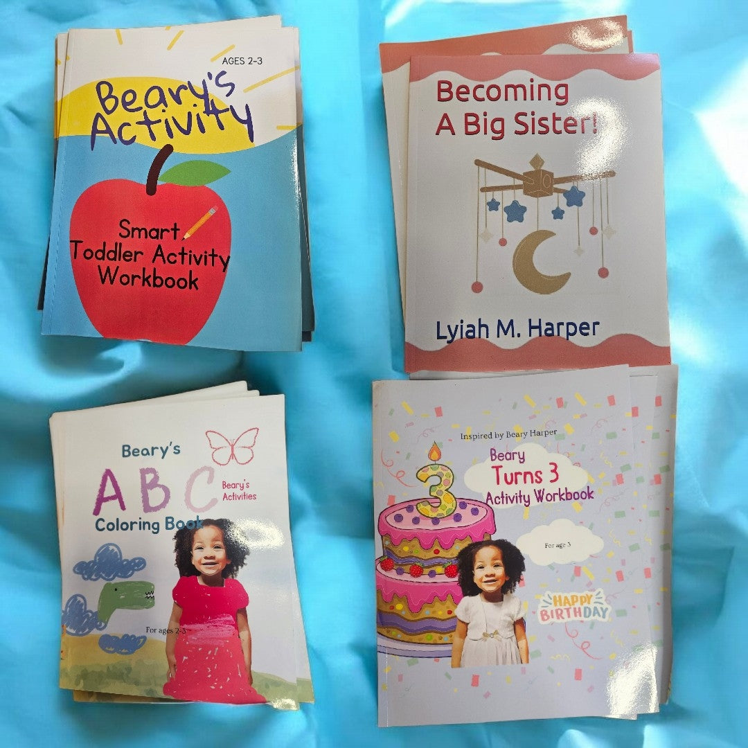 4 Pack for $15 Beary Books.